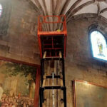 Comienzan los trabajos previos a las excavaciones en la basílica