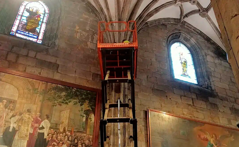 Comienzan los trabajos previos a las excavaciones en la basílica