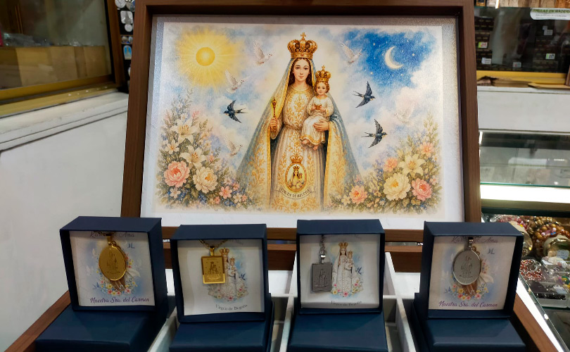 Nueva colección de medallas de la Virgen de Begoña y la Virgen del Carmen